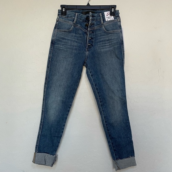 Joe’s jeans FLAWLESS high rise curvy skinny crop HIGH HOPES size 26 - Picture 1 of 10